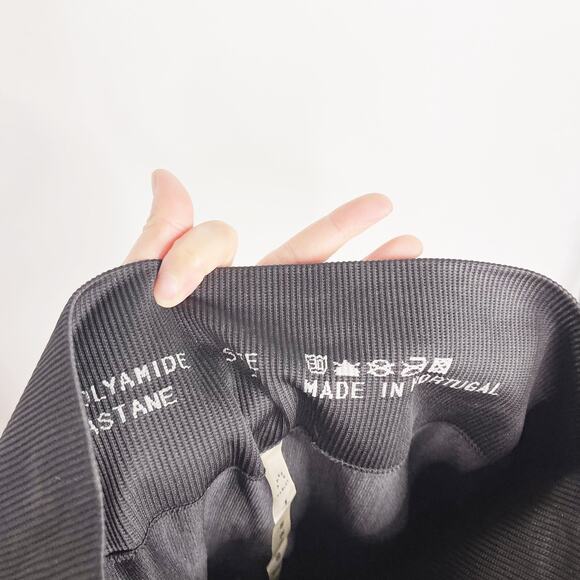 Varley Small S Black Seamless High Rise Quincy Leopard Leggings Jacquard Animal - Picture 11 of 12